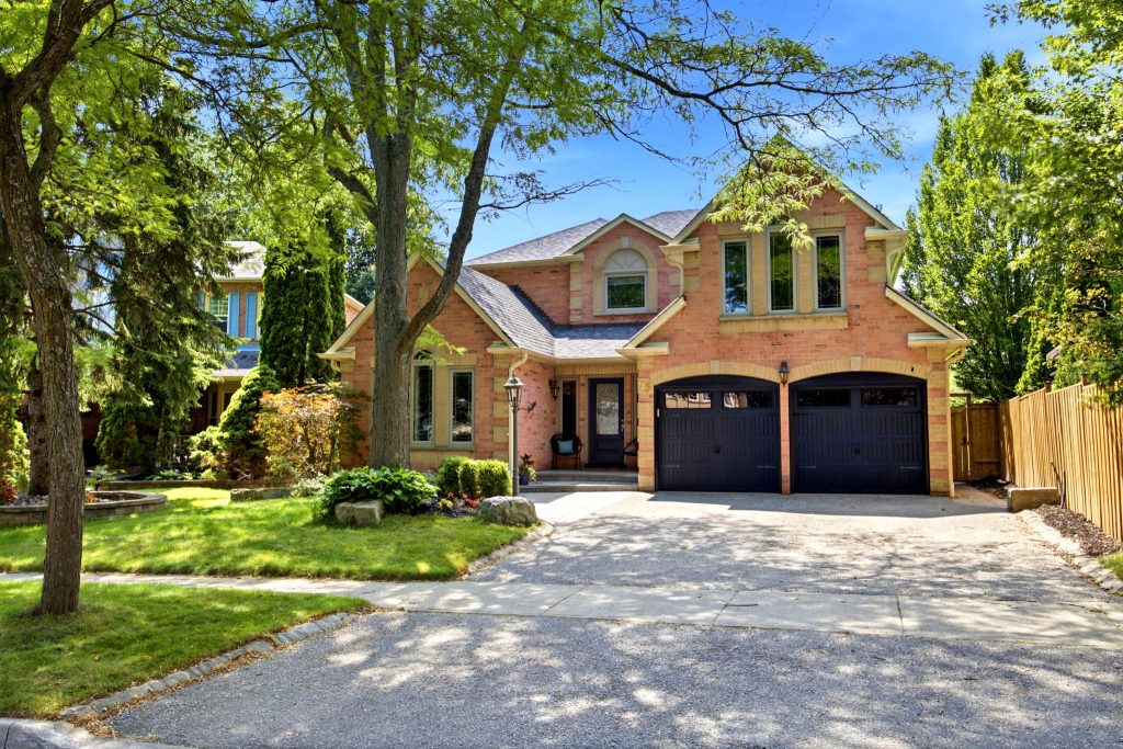Exterior of 75 Allayden Drive in Whitby, photographed by Homes In Motion